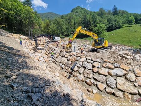 Sanacijska obnova vodotokov in hudournikov po poplavah (12)